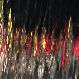 Luise Andersen: '2016 FEBRUARY Unaltered Series I Evening Traffic Through Falling Water Facets ', 2016 Color Photograph, Abstract. Artist Description:  UNALTERED/ UNTOUCHED ORIGINAL PICTURES. 2016 February 11- . . needed to get away from 'self' . . see the magic in falling waters of Fontana Fountains. . thought. . just a little while. . for just several pictures. . since was already dark. . well. . turned out more. . every blink of eye another formidable display of to ...