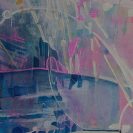 Luise Andersen: 'ANTICIPATION Update DETAIL I AprTwfve MidNight', 2008 Acrylic Painting, Other. Artist Description:   DOES NOT APPEAR TO HAVE CREATIVELY WORKED VERY MUCH. . BUT DID. . WHITE SPACES, LINES. . PINKS, BLUE GREENS AND OTHERS- 'AIM' IS TO CONVEY INTIMATE' CONNECT' FLOW THROUGHOUT THE PAINTING VARIOUS PERIODS OF TIME- . . ALL' BELONGS' AND TOUCHES-  HUMANS, AREAS, ANIMALS. . NATURE. . SUN, MOON, STARS, PLANETS. . WATER. .BUILDINGS- STRUCTURES- ...