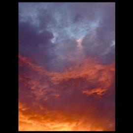 Luise Andersen: 'After Pouring Rain Followed Sunset  III', 2012 Color Photograph, Sky. Artist Description:     . . . . went late for mail box. . and eyes mesmerized by magnificent cloud formations. . rushed back to get camera. . the mail. . could wait. . . . . . . . . . . . . . . . . . . . . . . . . . . . . . . . . . . .took a series. . . * * sizes for uploading purpose only# # copies not yet available due to unavailability of printer. . cannot afford .   ...