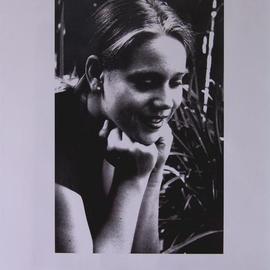 Luise Andersen: 'Pensive Young Woman Best Of Show 2000', 2000 Black and White Photograph, Portrait. Artist Description: . . .  This Photo. . . .  is taken from a copy. . . I will look for the original. . should make a better picture. . want it up for view. . . because it is beautiful. . . .  and the Young Lady definately is. . .  Looking at this photograph reminds me of my charcoals. . .  I am delighted. . ....