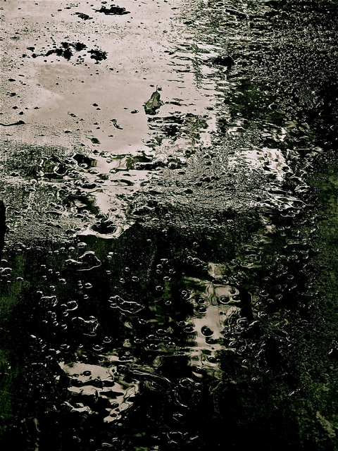 Luise Andersen  'Rain Falling VII MaySixTwoOtwelve', created in 2012, Original Fiber.