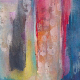 Luise Andersen: 'SILENT SCREAM   DETAIL II  Retake In Mid Day Light', 2008 Acrylic Painting, History. 