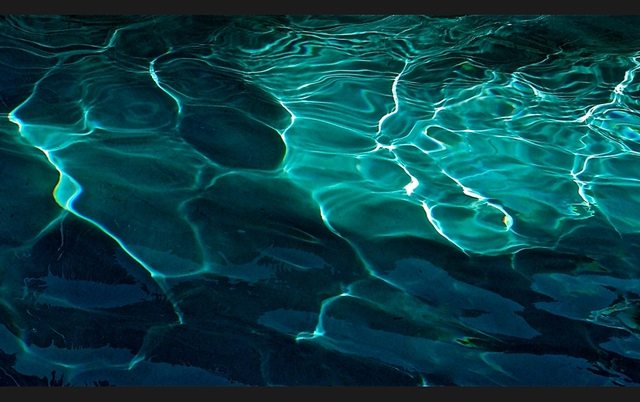 Luise Andersen  'Water Light Reflections Movement II', created in 2012, Original Fiber.