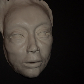 Luise Andersen: 'When Hands Touch Clay JANFIVEFOURTN', 2014 Other Sculpture, Abstract. Artist Description:   JAN. 5,2014- -  continued in facial expression. . feel. . opened eyes. . form forehead. . intend to move on towards sides of face. . back of head. .if. . cannot bake in oven. . I will get air dry terra cotta clay. . is available in several hues. . maybe I could even mix. . never tried ...