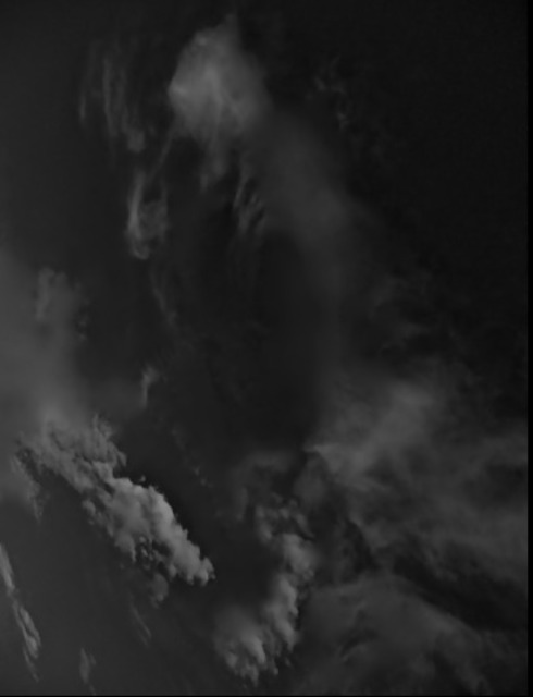 Artist Luise Andersen. 'Cloud Gazing IV JUNE TWTSVN' Artwork Image, Created in 2013, Original Fiber. #art #artist