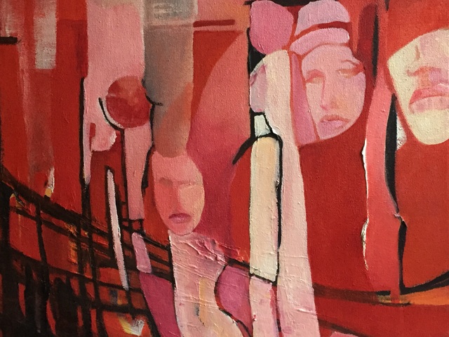 Luise Andersen  'Detail Mig I', created in 2017, Original Fiber.
