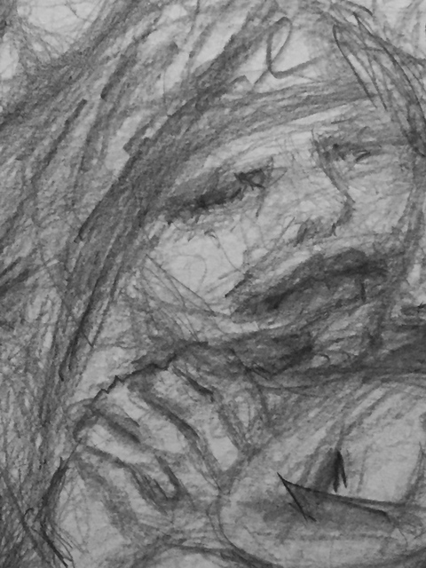 Artist Luise Andersen. 'Lines  Lines Emotion Lines MIGNON Extreme I' Artwork Image, Created in 2015, Original Fiber. #art #artist
