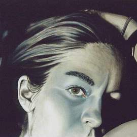 Kristen Temple: 'Released Inhibitions', 2003 Oil Painting, Portrait. Artist Description:  Self portrait ...
