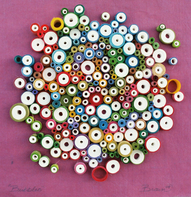 Laurie Brown  'Bubbles', created in 2009, Original Paper.