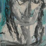 Figurative Expressionist Experiment By Laurie Vaughn