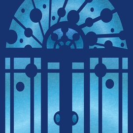 Blue Door By L Gonzalez