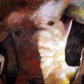 Leicia Gotlibowski: 'Torso', 2002 Acrylic Painting, Figurative. 