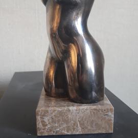Leonid Shatsylo: 'nude', 2019 Bronze Sculpture, Nudes. Artist Description: nudetorsorepentanceartbronzemarble...
