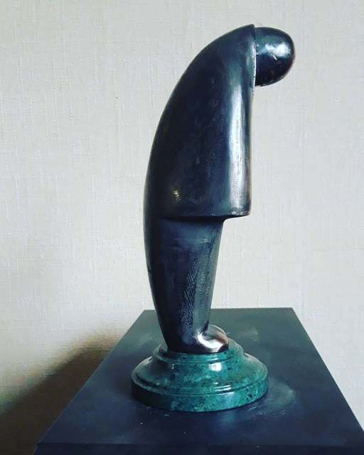 Artist Leonid Shatsylo. 'Repentance' Artwork Image, Created in 2019, Original Sculpture Bronze. #art #artist