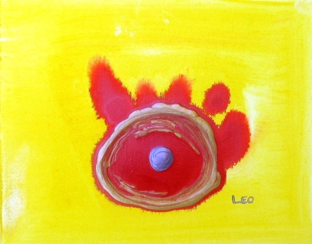 Artist Leo Evans. 'AUTUMN YELLOW GOLD' Artwork Image, Created in 2007, Original Photography Color. #art #artist