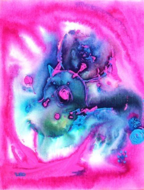 Leo Evans  'Colour Fusion Intent', created in 2007, Original Photography Color.