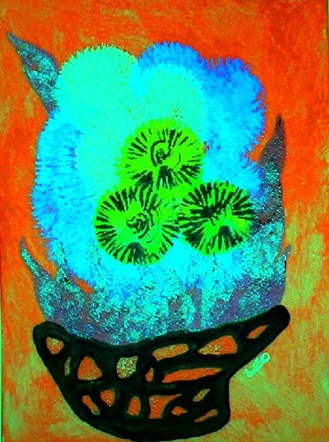 Leo Evans  'FLORAL PICASSO DIGITAL', created in 2010, Original Photography Color.