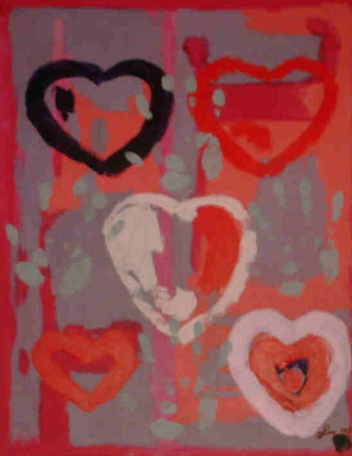 Artist Leo Evans. 'HEARTS IN HANDS' Artwork Image, Created in 2002, Original Photography Color. #art #artist