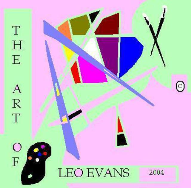 Leo Evans  'THE ART', created in 2006, Original Photography Color.