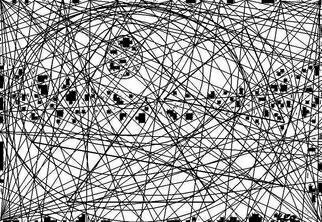 Leo Evans: 'TRIANGULAR ABSTRACT UNIVERSE ', 2015 Computer Art, People.                                                                                                                                                                                                                                                                     