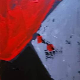 Leo Evans: 'fahrenheit rc', 2021 Acrylic Painting, Abstract. Artist Description: New Art by Leo Evans Title: Fahrenheit RC   Size: 11x14  Acylic on BlackCanvas Board   Created: 07- 2021 