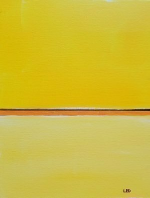 Leo Evans: 'shades of yellow', 2021 Acrylic Painting, Abstract. New Abstract  Art by Leo Evans   9x14   Acrylic on Canvas   Shades of Yellow...