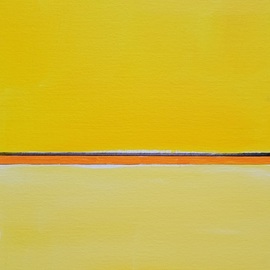 Leo Evans: 'shades of yellow', 2021 Acrylic Painting, Abstract. Artist Description: New Abstract  Art by Leo Evans   9x14   Acrylic on Canvas   Shades of Yellow...