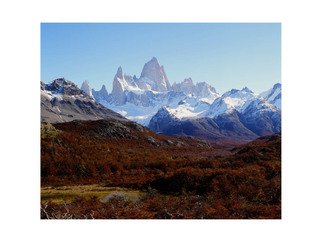 Leonardo Marino: 'Fitz Roy Peak', 2011 Cibachrome Photograph, Landscape.  El Chalten, Argentina    ...