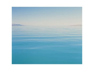 Leonardo Marino: 'No line on the horizon', 2012 Cibachrome Photograph, Landscape.  Argentine lake, El Calafate, Argentina ...