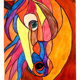 Lovely Horse By Leslie Abraham