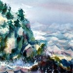 Cliffs Of Monhegan Island, Pamela Gilbert