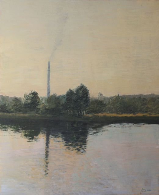Lea Liblik  'At Dawn', created in 2010, Original Painting Oil.