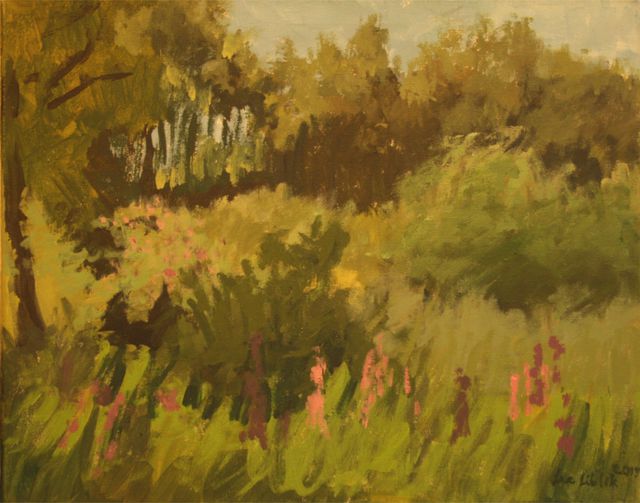 Lea Liblik  'Summer In Vehendi', created in 2015, Original Painting Oil.