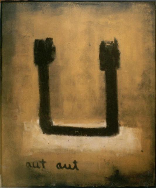 Lidija Marinkov  'Aut Aut', created in 2004, Original Painting Oil.