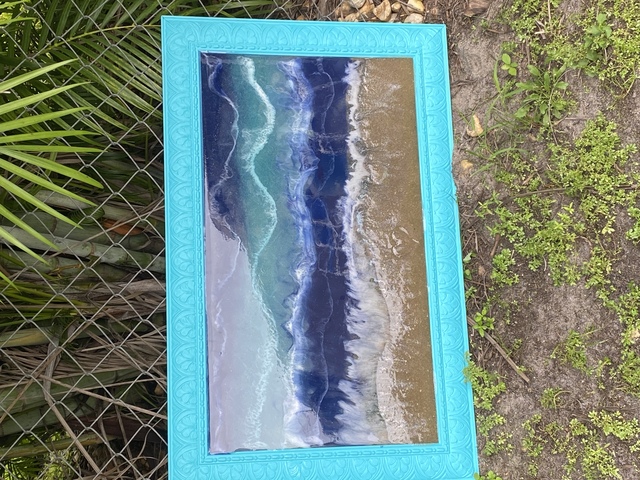 Artist Amanda  Morley. 'Beach 1' Artwork Image, Created in 2020, Original Other. #art #artist