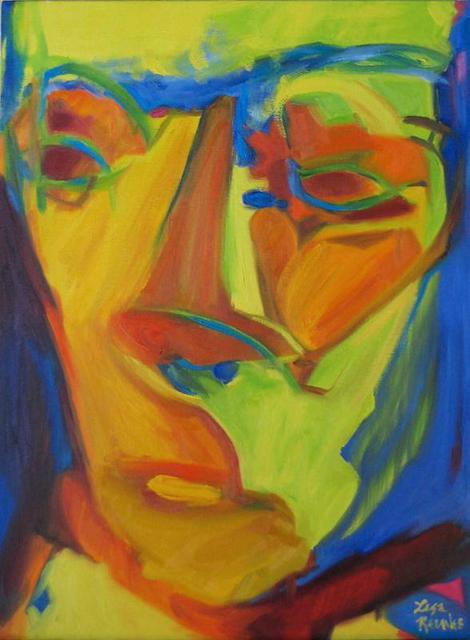 Lisa Reinke  'Angled', created in 2005, Original Pastel Oil.