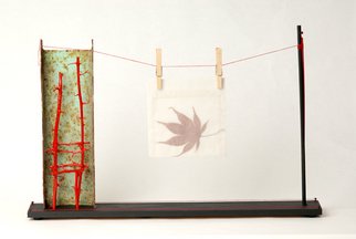 Lisa Esposito: 'Goodbye Summer', 2007 Mixed Media, Conceptual.  I combine found objects with chairs I make out of branches. Using organic and manufactured elements I look for and select for their color and texture and the relationship they create when combined. ...
