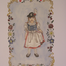 Bavarian Girl By Lisa Parmeter