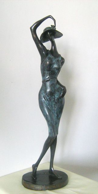 Liubka Kirilova  'Toilet', created in 2015, Original Sculpture Bronze.