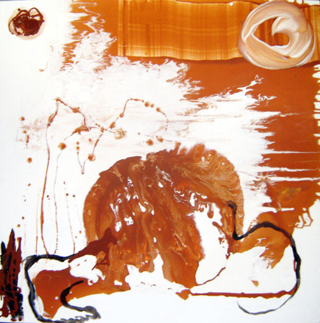 Ljuba Adanja  'The Fall', created in 2008, Original Painting Acrylic.