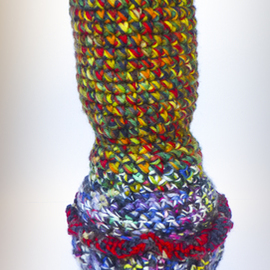 Andreas Loeschner Gornau Artwork Small vase 5, picture 1 of 5, 2014 Textile Art, Culture