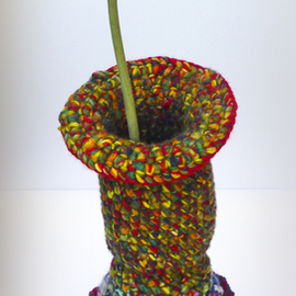 Andreas Loeschner Gornau Artwork Small vase 5, picture 5 of 5, 2014 Textile Art, Home
