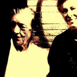Lois Di Cosola: 'Lois DiCosola with Louise Bourgeois', 1994 Color Photograph, People. Artist Description:  Taken in Soho...