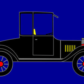 1919 Ford High Body Model T Coupe, Asbjorn Lonvig