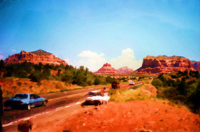 Artist Asbjorn Lonvig. 'Arizona' Artwork Image, Created in 2010, Original Painting Other. #art #artist