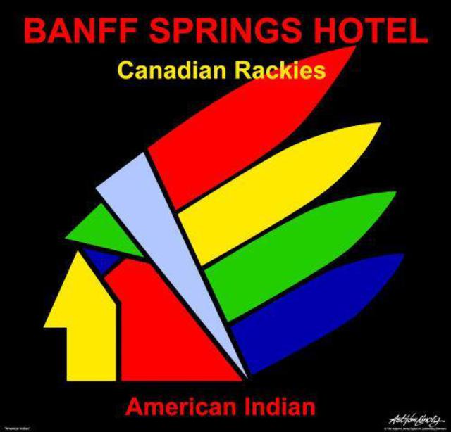 Artist Asbjorn Lonvig. 'Banff Springs Hotel' Artwork Image, Created in 2006, Original Painting Other. #art #artist