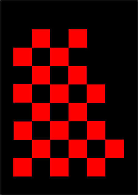 Artist Asbjorn Lonvig. 'Checkered Flag' Artwork Image, Created in 2010, Original Painting Other. #art #artist