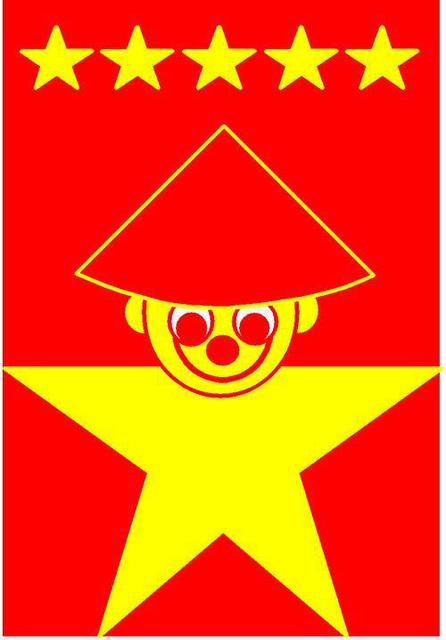 Asbjorn Lonvig  'China Two The Five Star Chinese Smile', created in 2005, Original Painting Other.