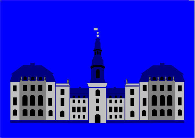 Asbjorn Lonvig  'Christiansborg Palace', created in 2010, Original Painting Other.