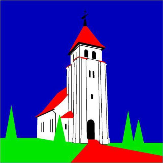 Artist Asbjorn Lonvig. 'Denmark Thrity Two The Church In North Bjert' Artwork Image, Created in 2005, Original Painting Other. #art #artist